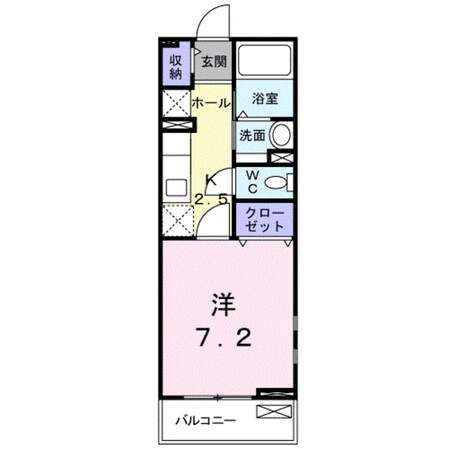 シャロルエヌの物件間取画像